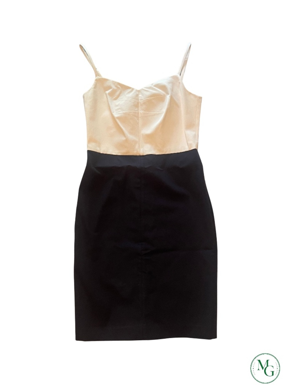 Banana Republic Colorblock Cockail Dress Size 6 Sweetheart Mini